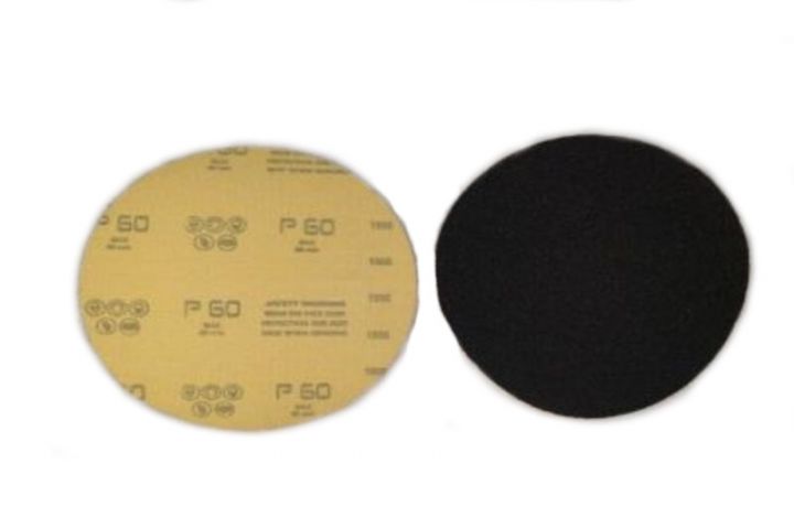 Velvet-velcro abrasive disc for portable machine SIL.C